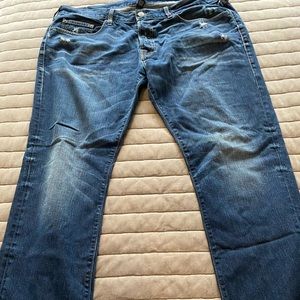 True Religion Mens Blue Jeans